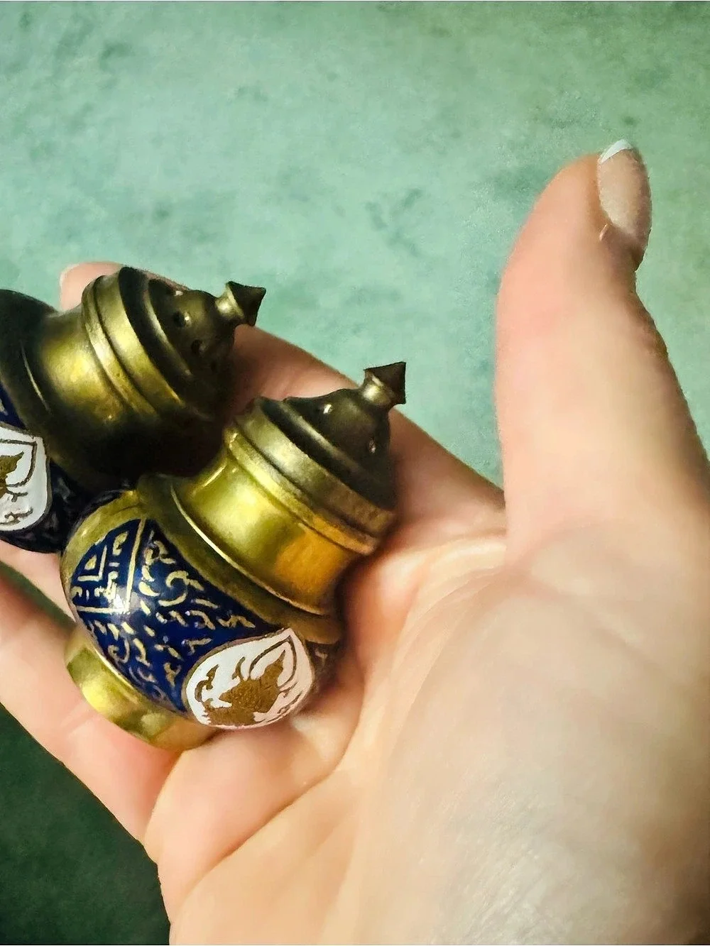 Vintage Salt & Pepper Set From Siam - Decorative Shaker Set